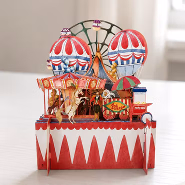 Alljoy Design -  Popup Kort - Tivolieventyr