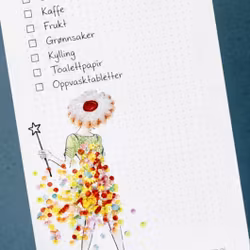 Lütteblüten Notatbok - Candygirl