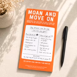 Bread & Jam - Moan and Move on Notepad