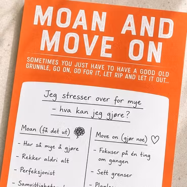 Bread & Jam - Moan and Move on Notepad