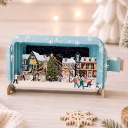 Alljoy Design -  Flaskepost  - Christmas Village