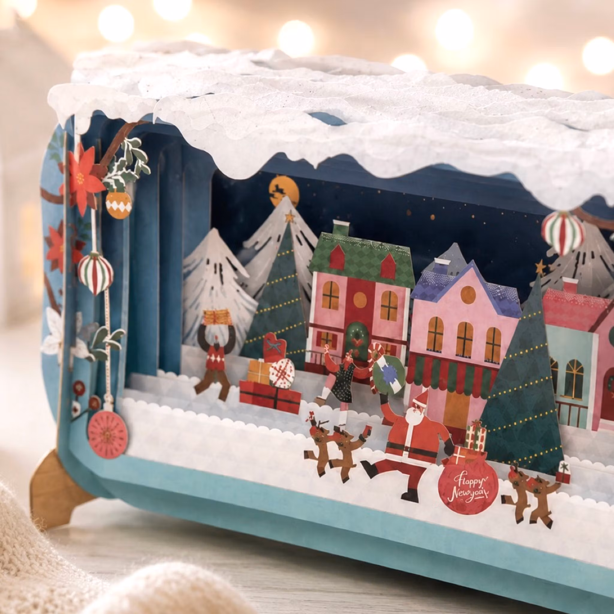 Alljoy Design -  Flaskepost  - Christmas Village Celebration
