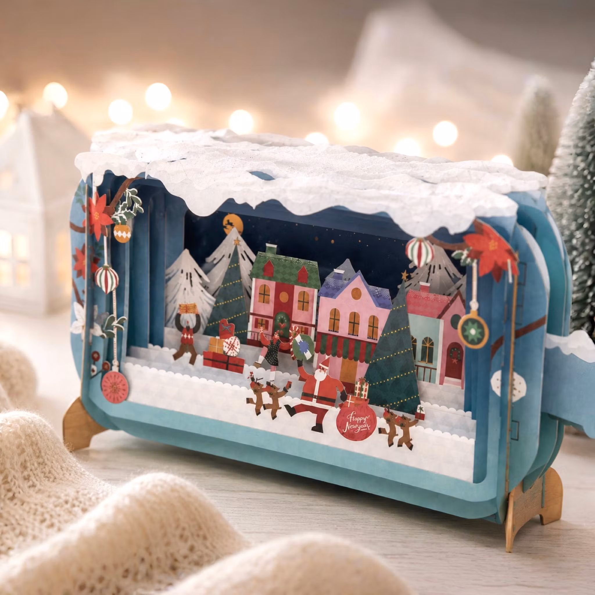 Alljoy Design -  Flaskepost  - Christmas Village Celebration