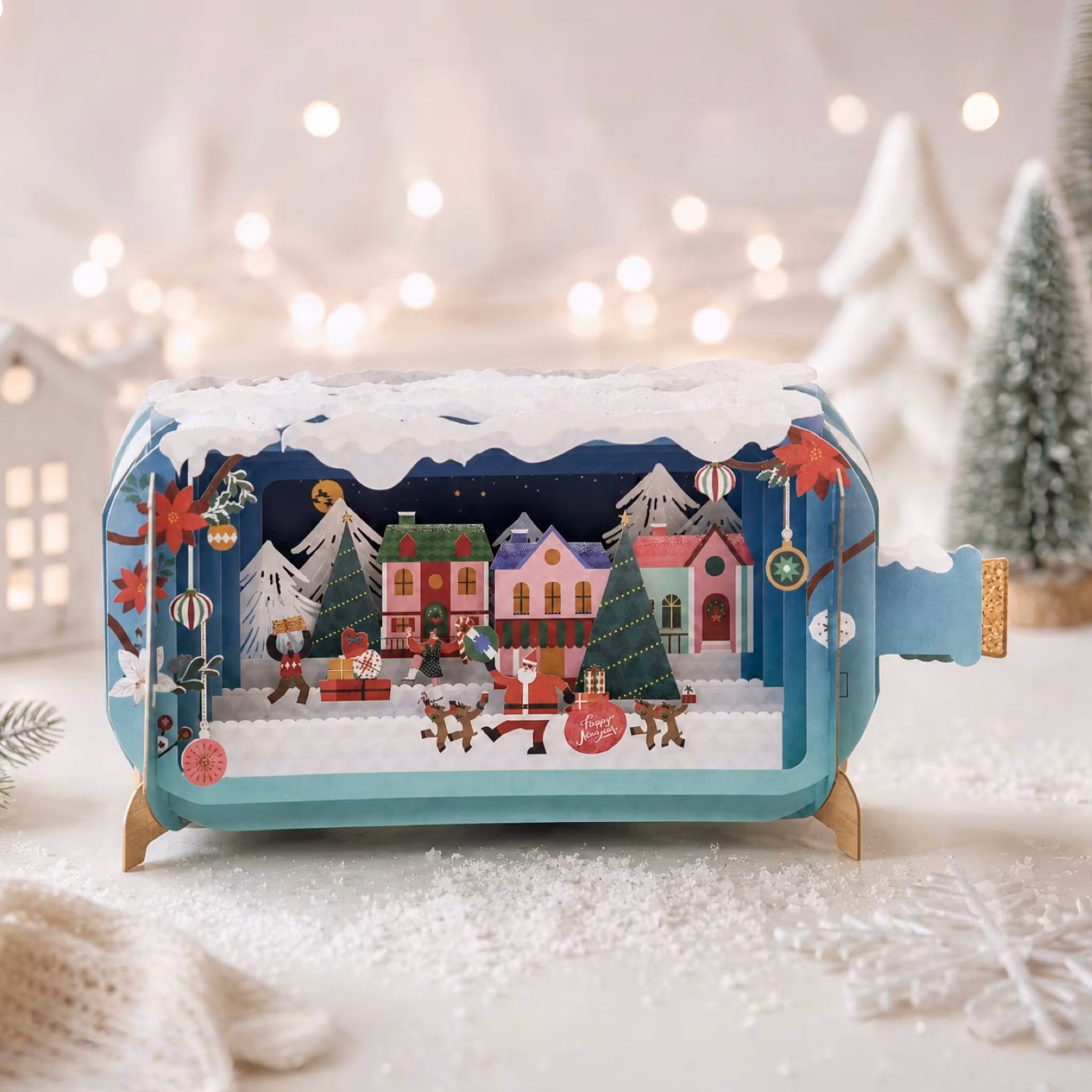 Alljoy Design -  Flaskepost  - Christmas Village Celebration