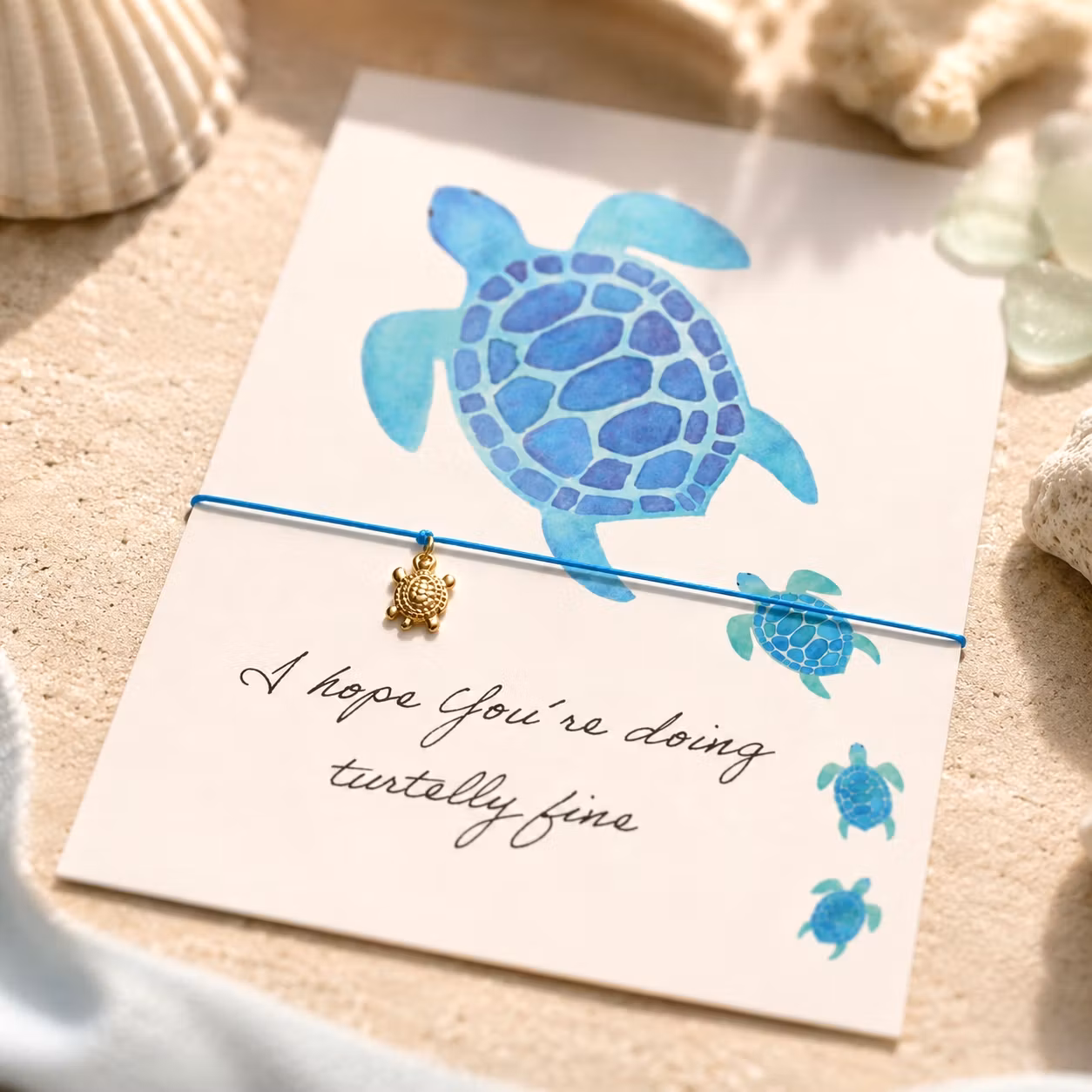 By Vivi: Bracelet Card - Turtelly Fine