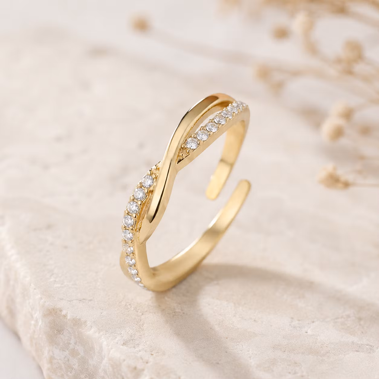 Justerbar Twist Ring