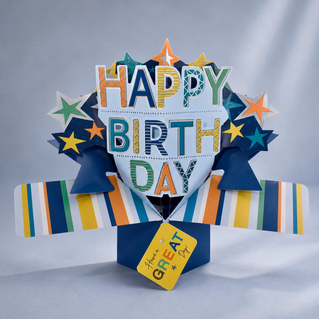 Second Nature Pop-up Card - Happy Birthday