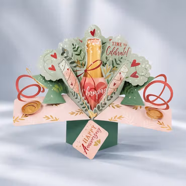 Second Nature Pop-up Card - Anniversary