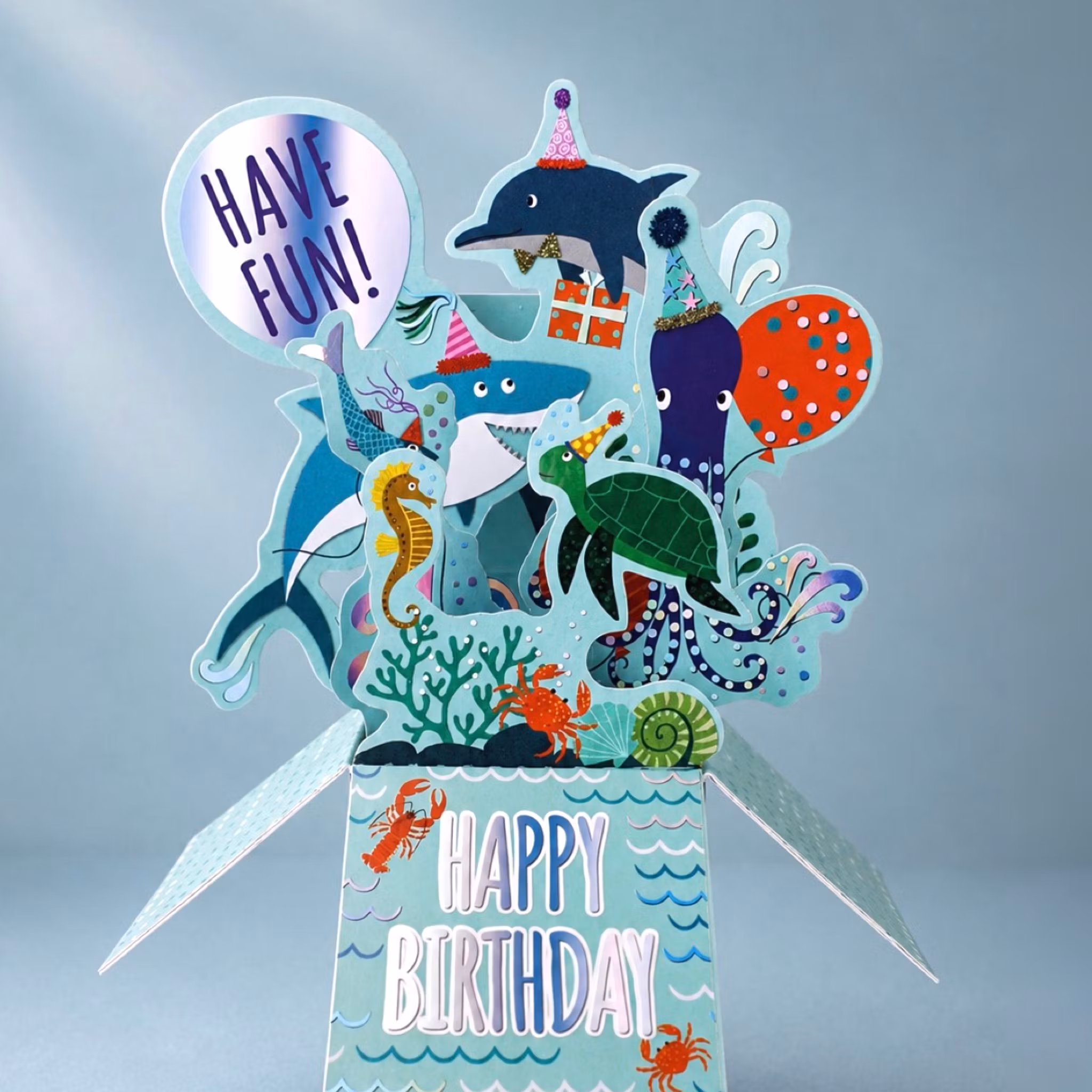 Second Nature Pop-up Card - Happy Birthday