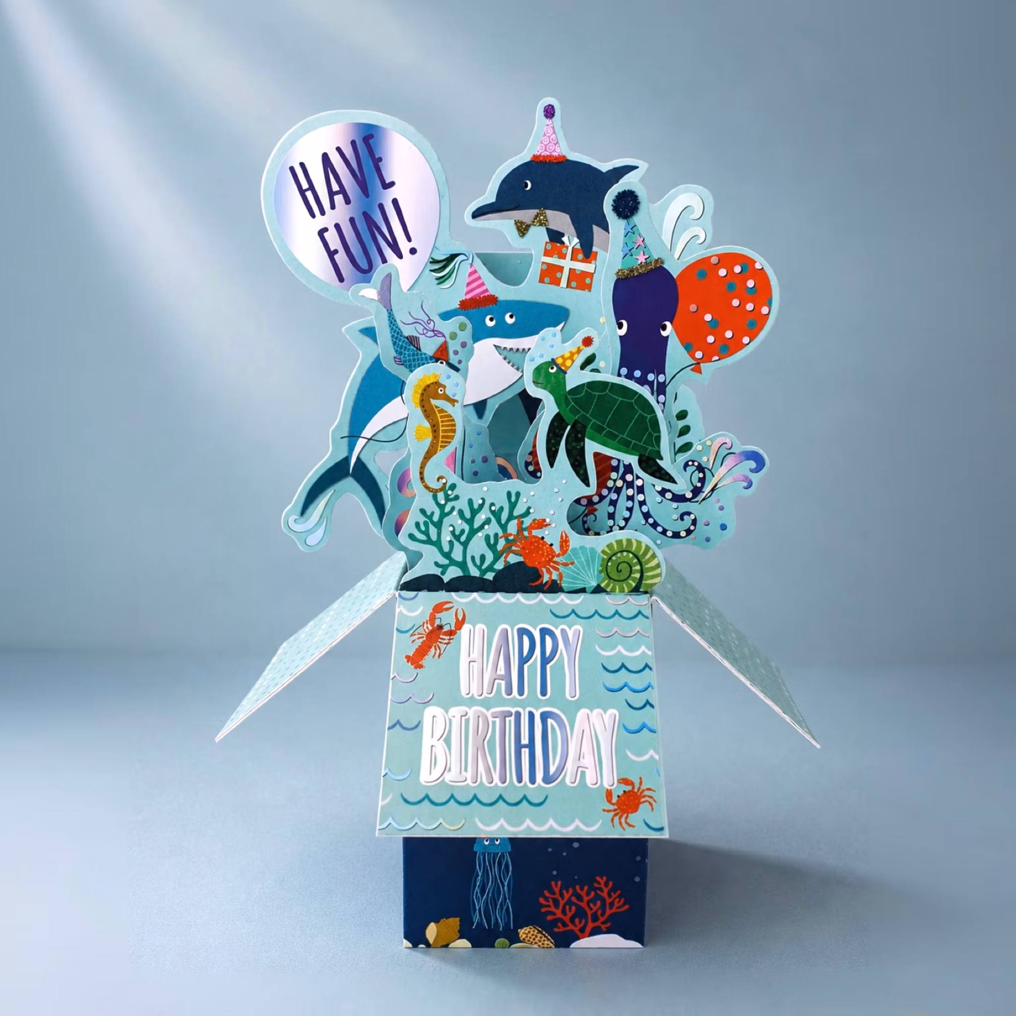 Second Nature Pop-up Card - Happy Birthday
