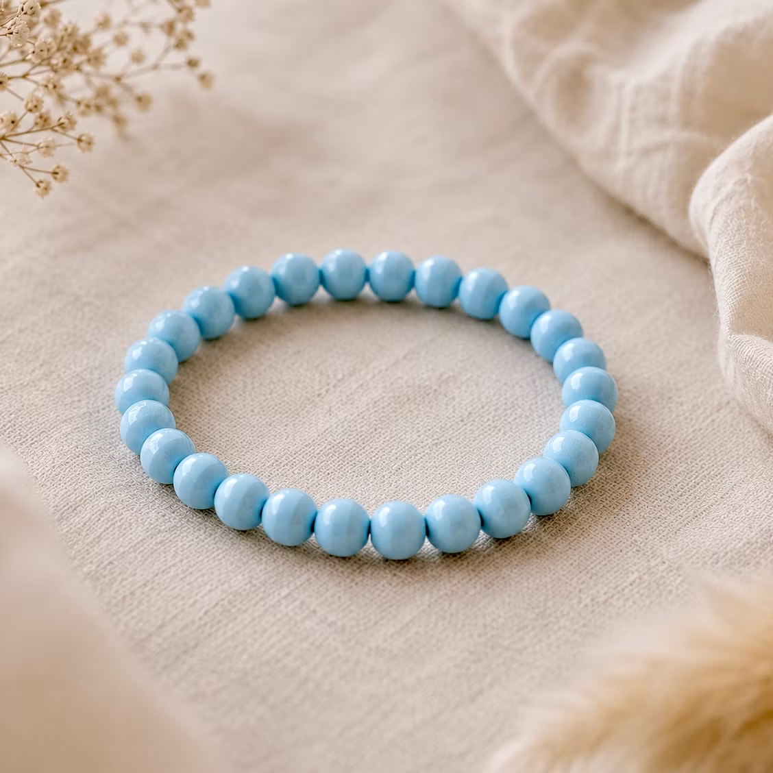 Elastisk armbånd – Blå