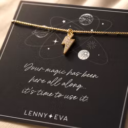 Lenny&Eva  -  Celestial Necklace-Lightning Bolt