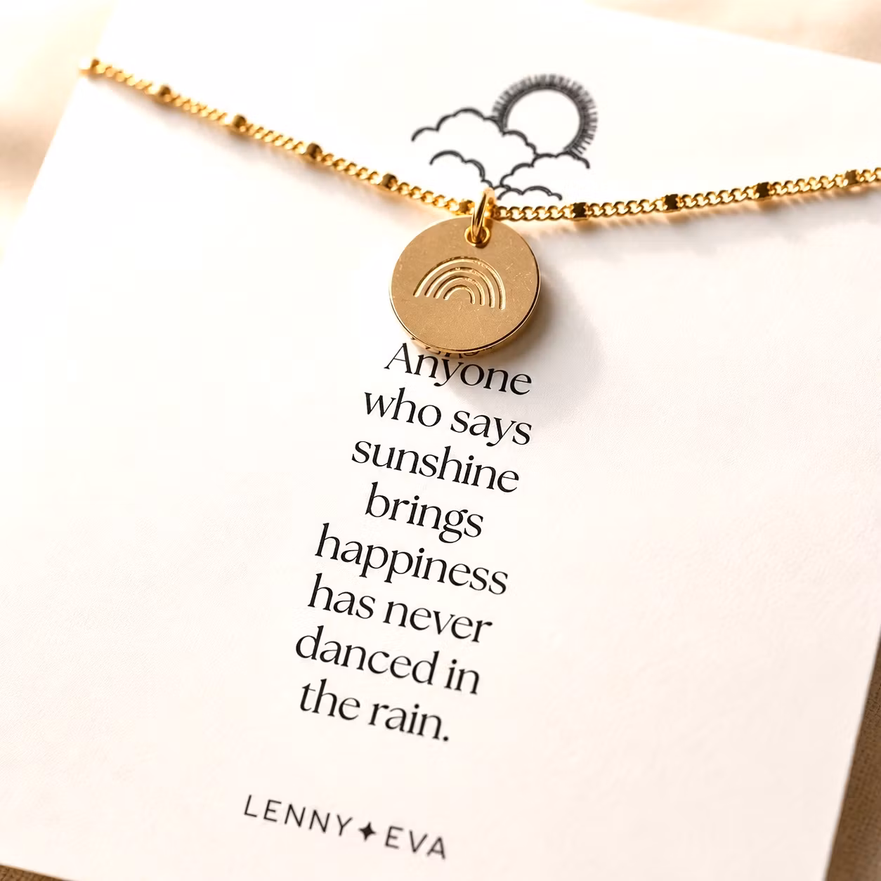 Lenny&Eva  - Intention Necklace - Rainbow