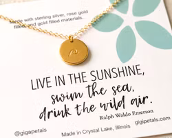 Gigis Petals - "All the Waves" Gullkjede