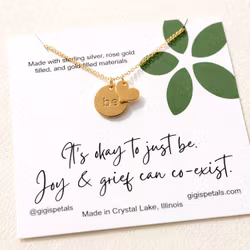 Gigis Petals - "Just Be" Gullkjede