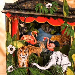 Alljoy Design - Papir Teater Kort - Jungel