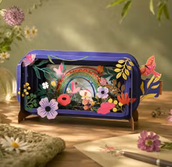 Alljoy Design -  Flaskepost  - Rainbow Garden