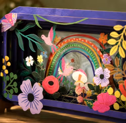 Alljoy Design -  Flaskepost  - Rainbow Garden