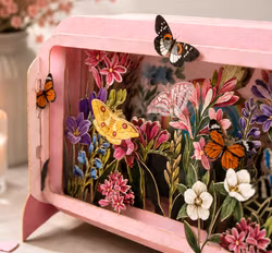 Alljoy Design -  Flaskepost  - Butterflies