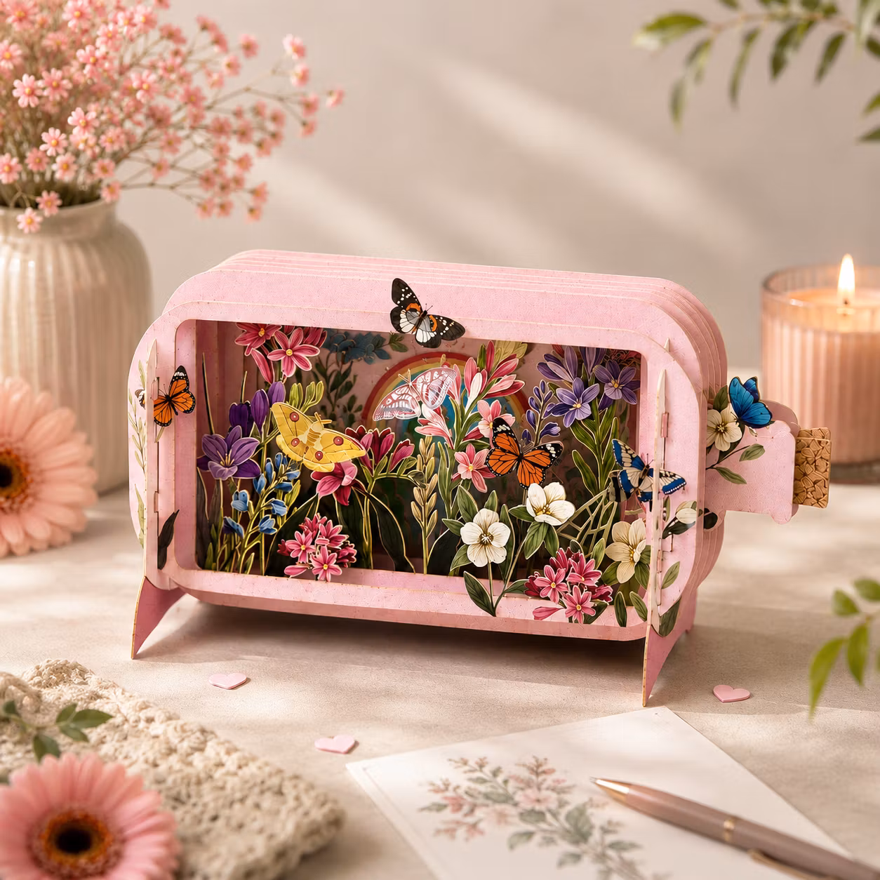 Alljoy Design -  Flaskepost  - Butterflies