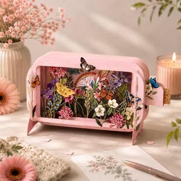 Alljoy Design -  Flaskepost  - Butterflies
