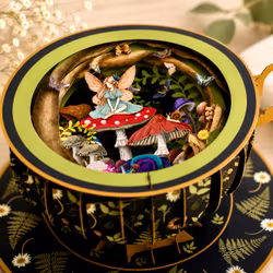 A Cup of Tea Pop Up Card - Fairies