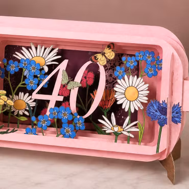 Alljoy Design -  Flaskepost  - 40 år
