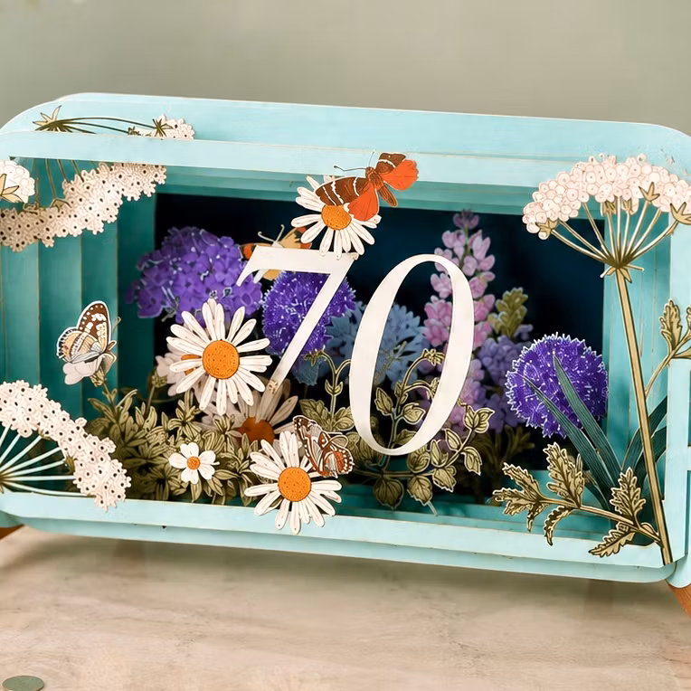 Alljoy Design -  Flaskepost  - 70 år