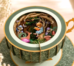 A Cup of Tea Pop Up Card - Forrest Girl
