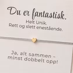 Smykkekort- Du er fantastisk   ✨