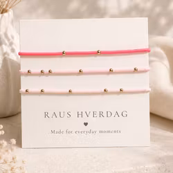 3pk  Beads Stretch Bracelet