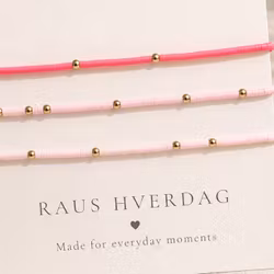 3pk  Beads Stretch Bracelet