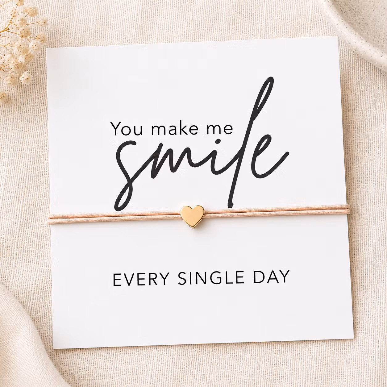Smykkekort- SMILE ✨