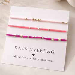 3pk  Beads Stretch Bracelet