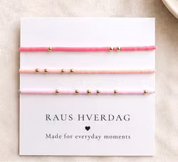3pk  Beads Stretch Bracelet