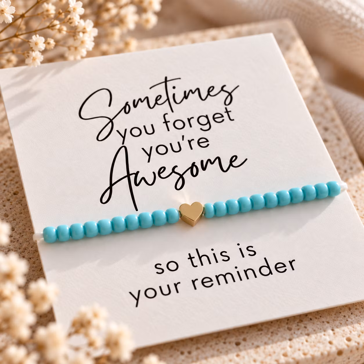 Armbåndskort – Sometimes you forget you’re Awesome