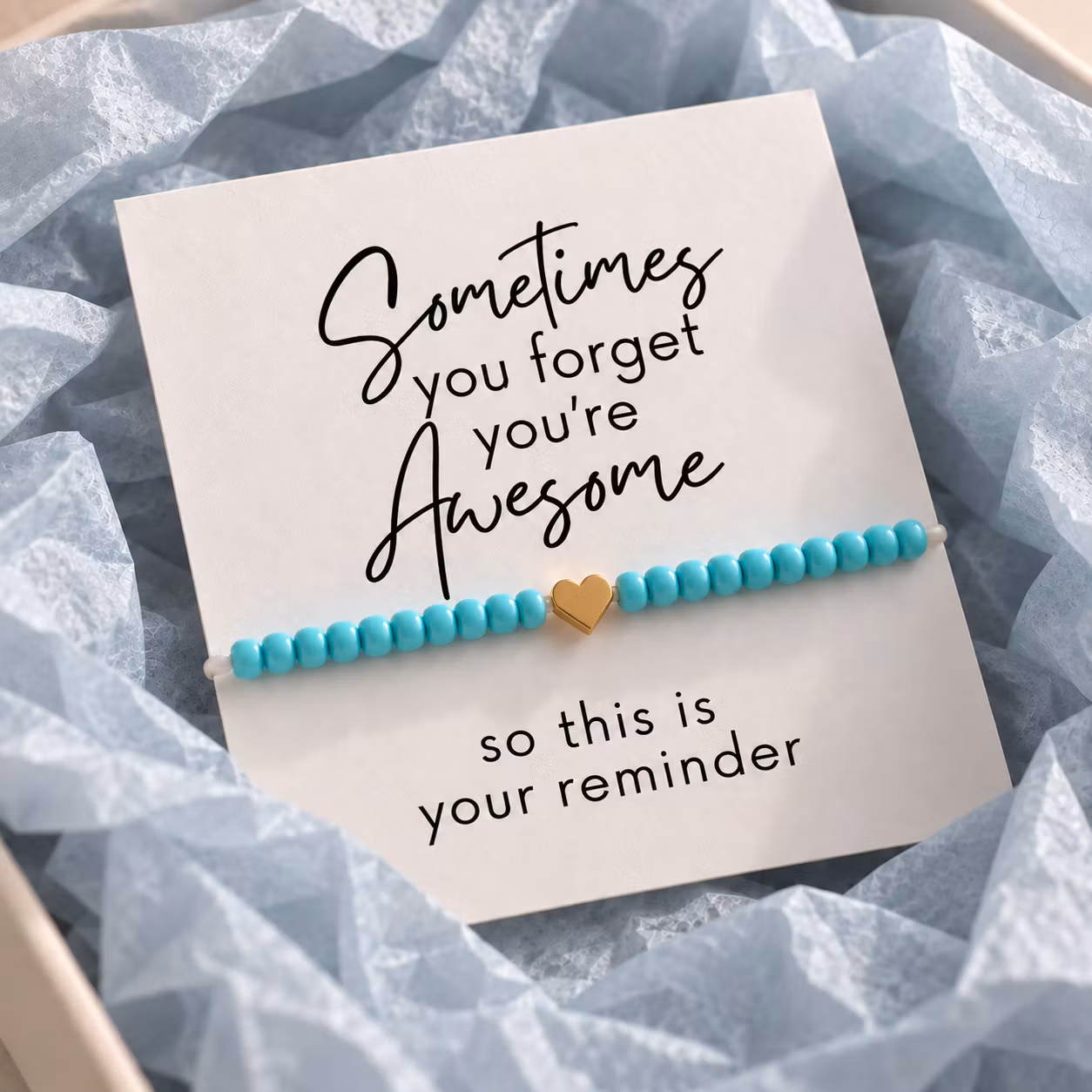 Armbåndskort – Sometimes you forget you’re Awesome