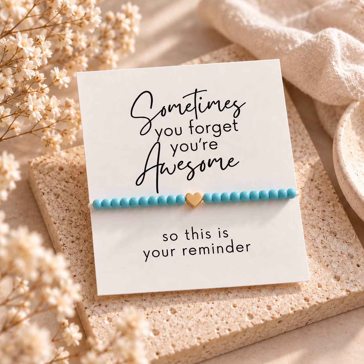 Armbåndskort – Sometimes you forget you’re Awesome