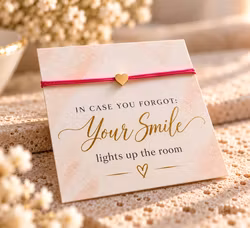 Your Smile – smykkekort med armbånd
