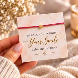 Your Smile – smykkekort med armbånd