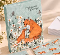 Kortpakke - 12 kort - Fox