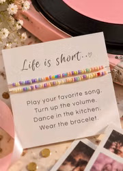 Smykkekort - Life is short