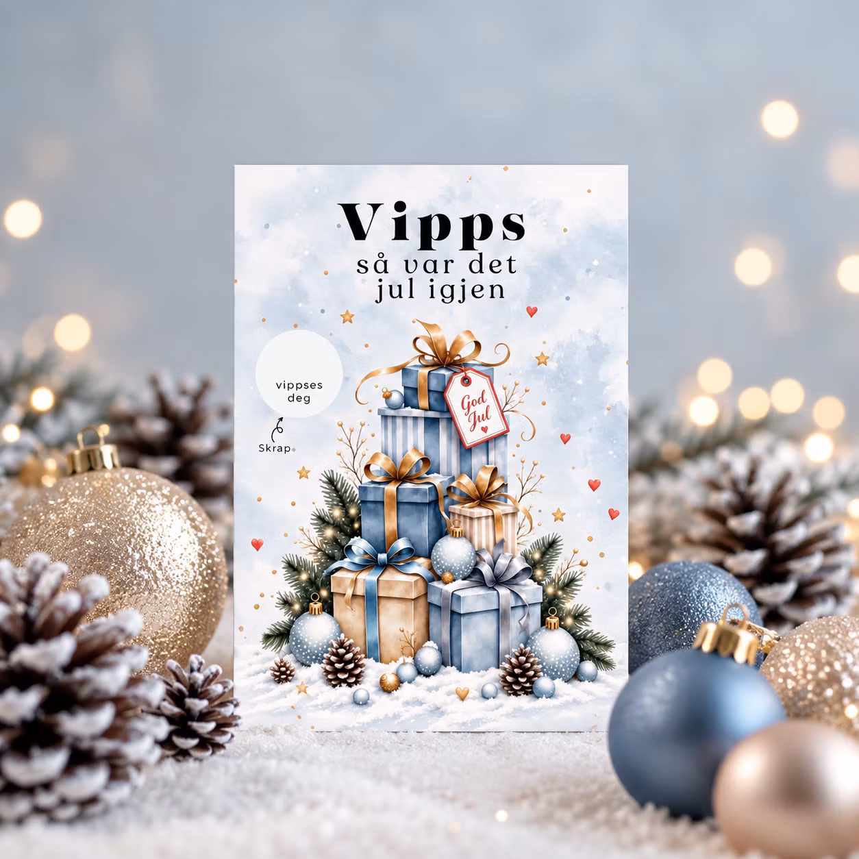 Vipps Julekort - Julegaver