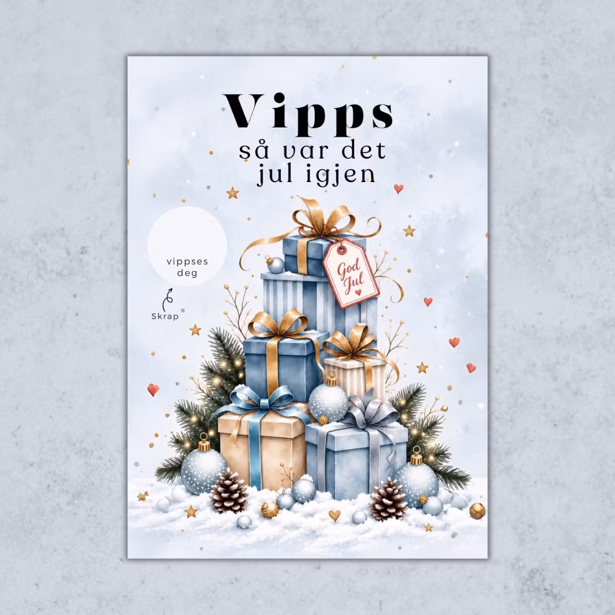 Vipps Julekort - Julegaver