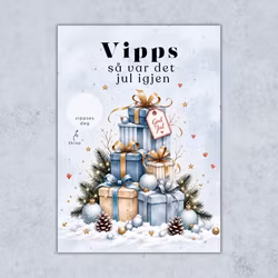 Vipps Julekort - Julegaver