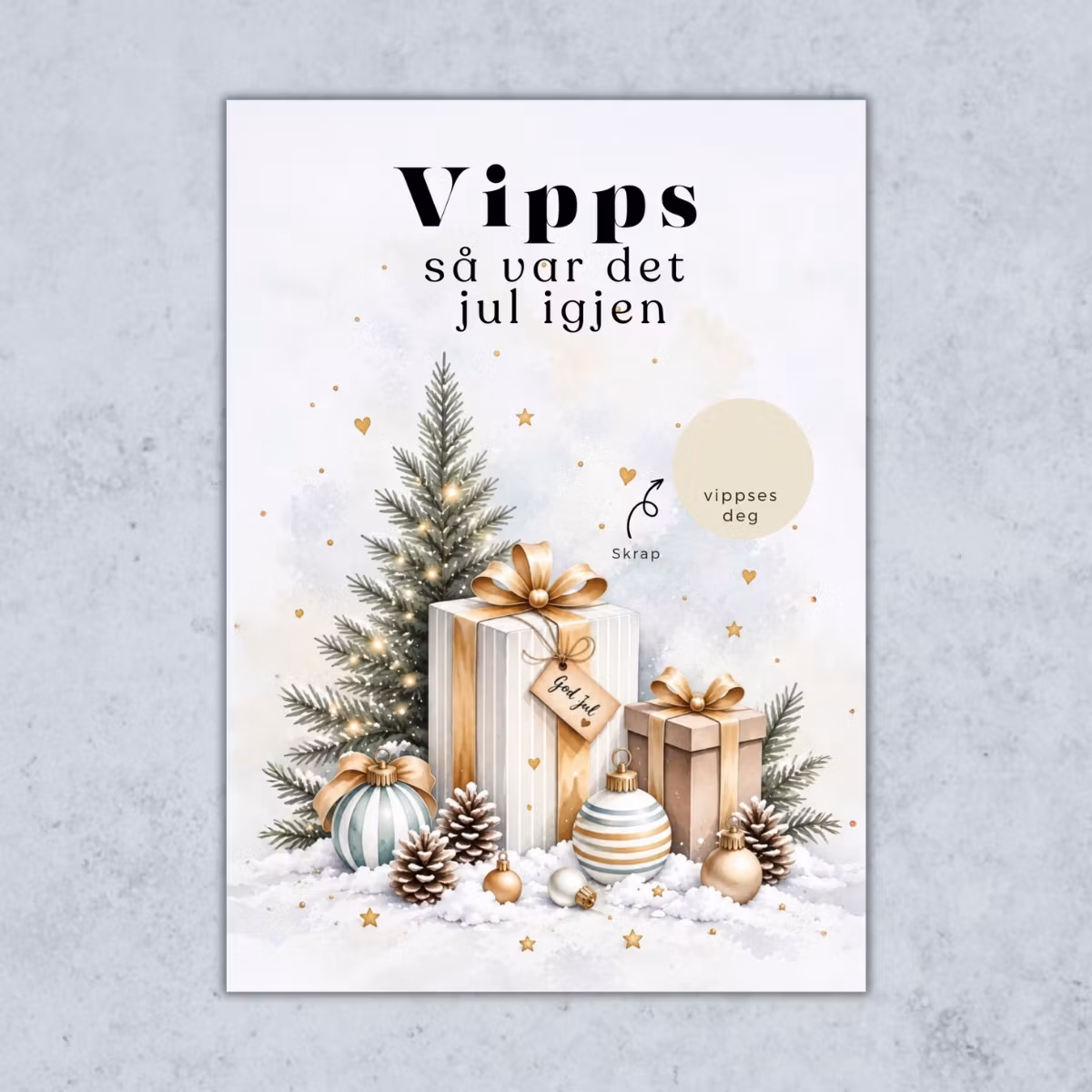 Vipps Julekort - Julegaver