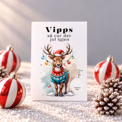 Vipps Julekort - Reindeer