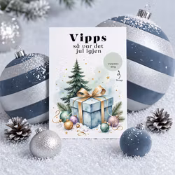 Vipps Julekort - Juletre og gaver