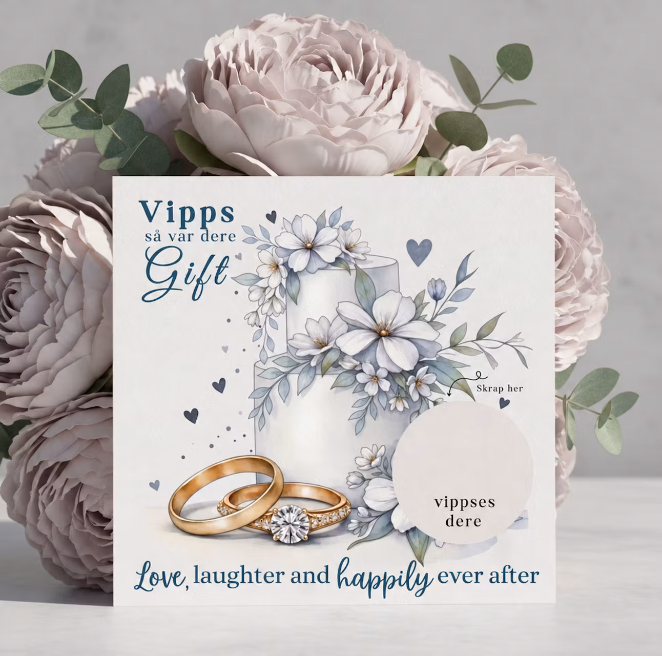 Vipps Bryllupskort