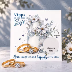 Vipps Bryllupskort